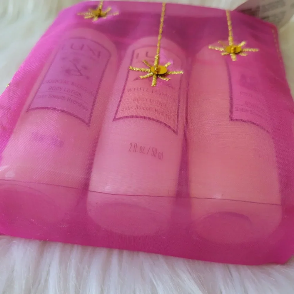 Luxe Lotion Trio Shimmer Sampler Gift Set